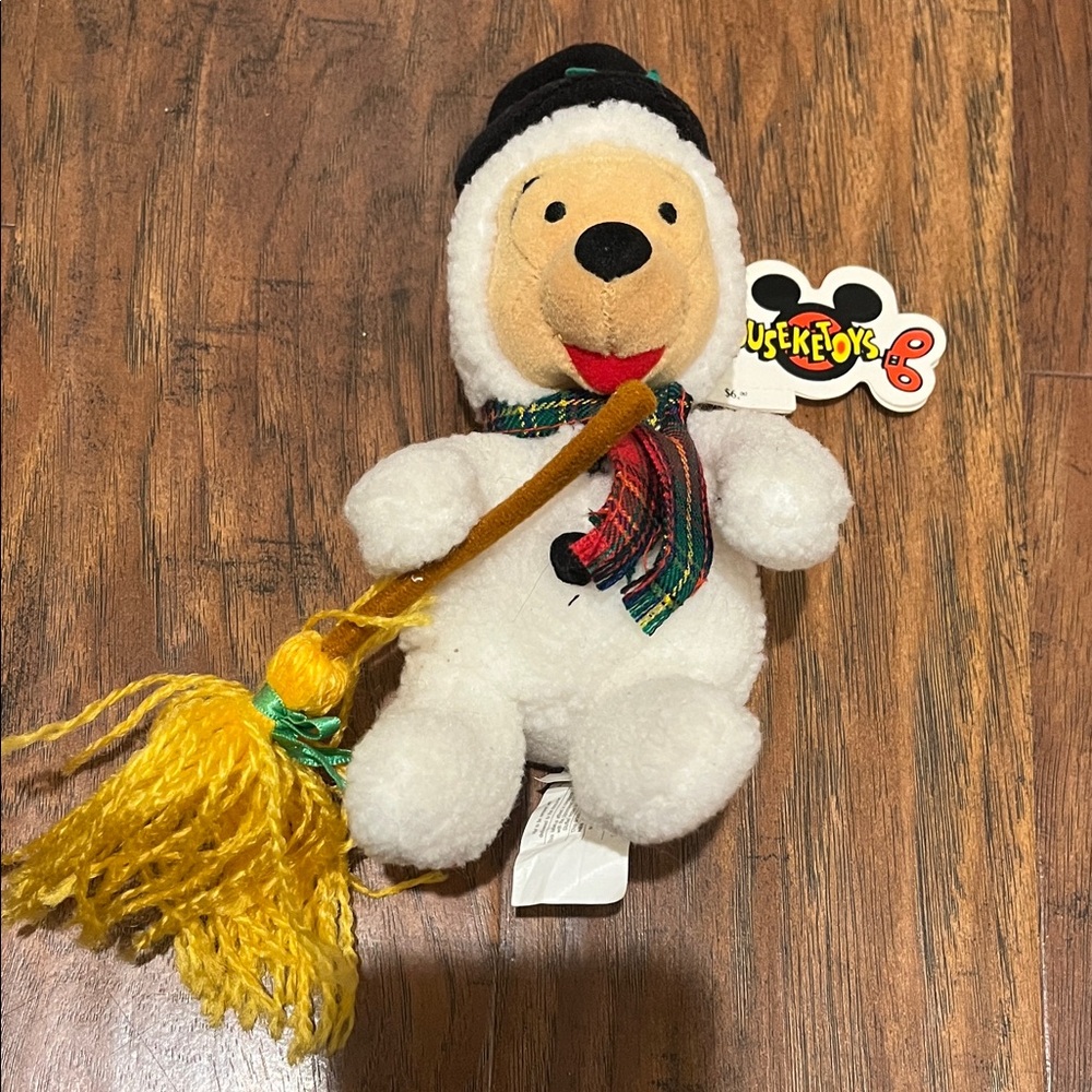 Winnie the Pooh Plush Bear with Scarf and Hat
